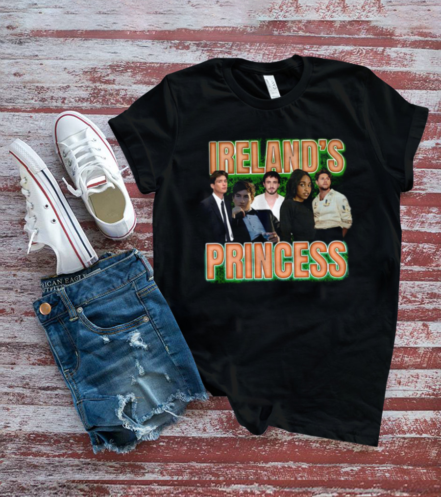 Ireland's Princess With Group Of Five People T-Shirt