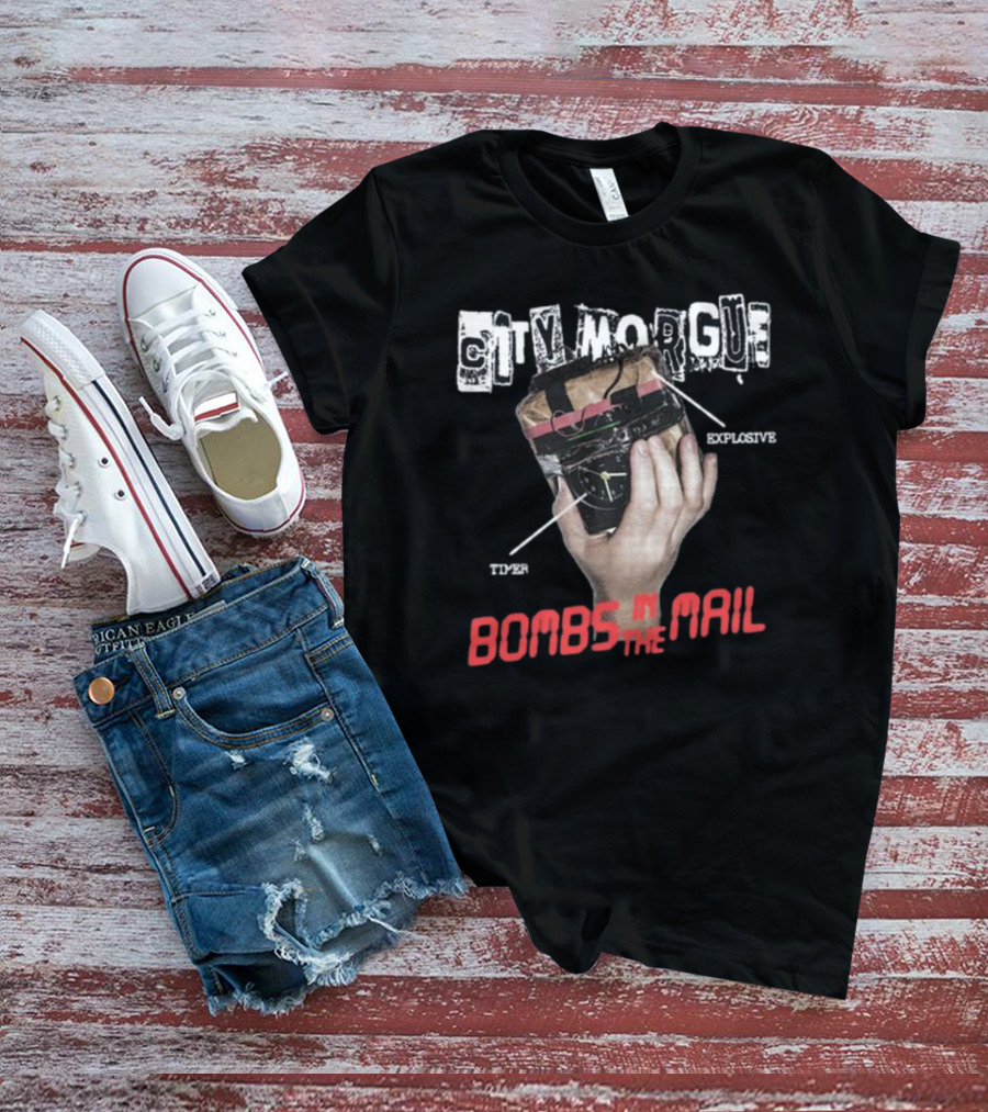 City Morgue Explosive Timer Bombs In The Mail T-Shirt