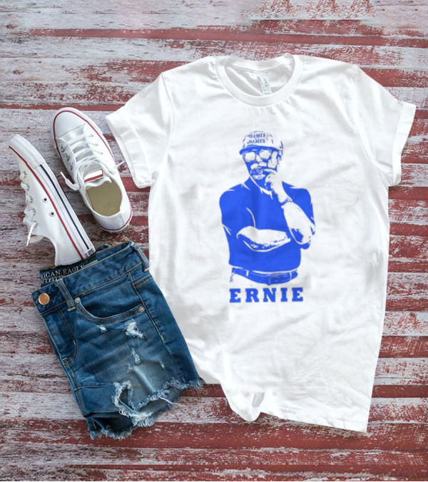 Games With Names Ernie Adams Iconic Blue T-Shirt