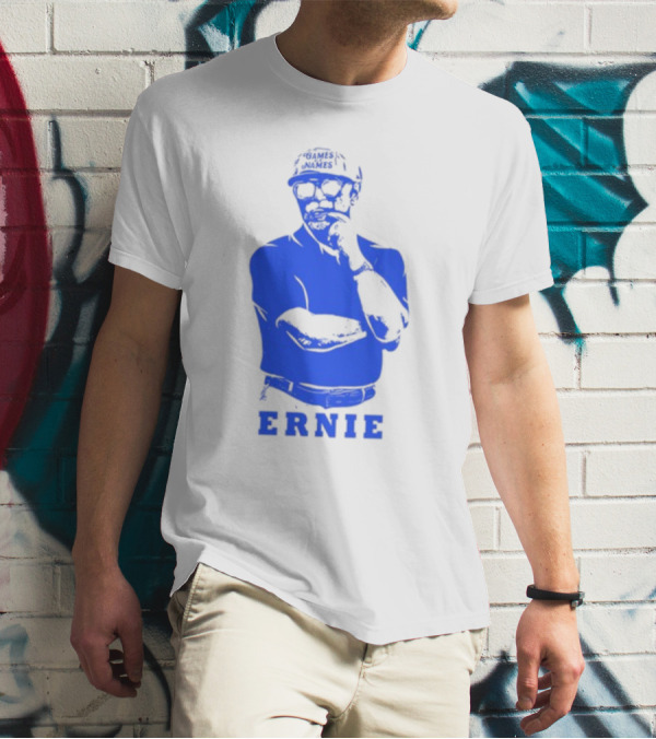 Games With Names Ernie Adams Iconic Blue T-Shirt
