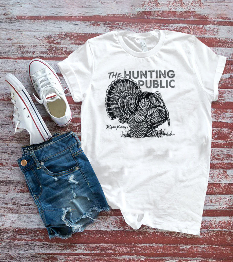 Ryan Kirby Turkey Art The Hunting Public Strutter T-Shirt