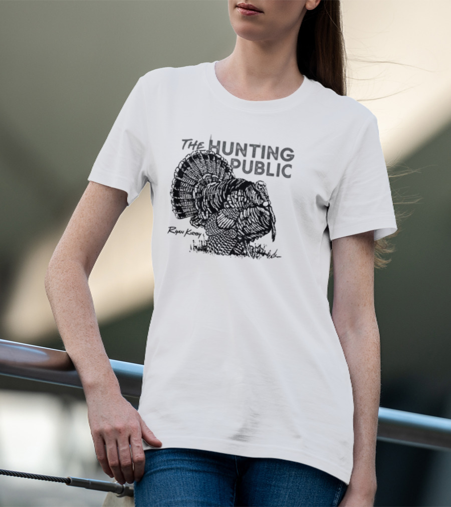 Ryan Kirby Turkey Art The Hunting Public Strutter T-Shirt