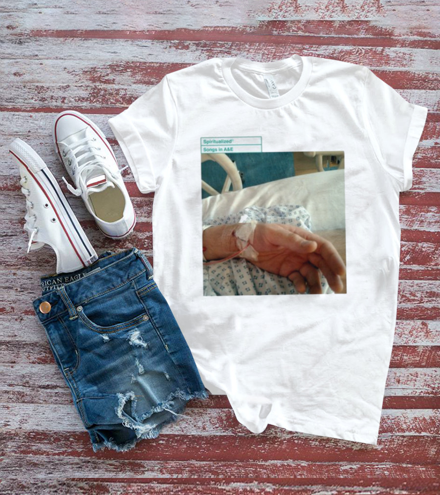 Spiritualized Album Songs In A&E Hospital Bed Scene T-Shirt