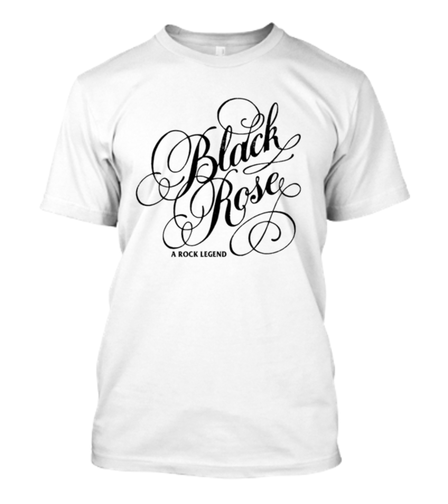 Black Rose A Rock Legend Thin Lizzy Flourish T-Shirt