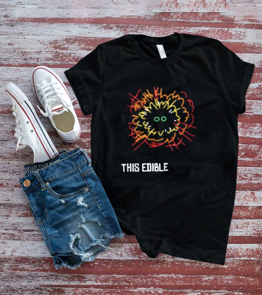This Edible Explosion Black Cat Eyes T-Shirt