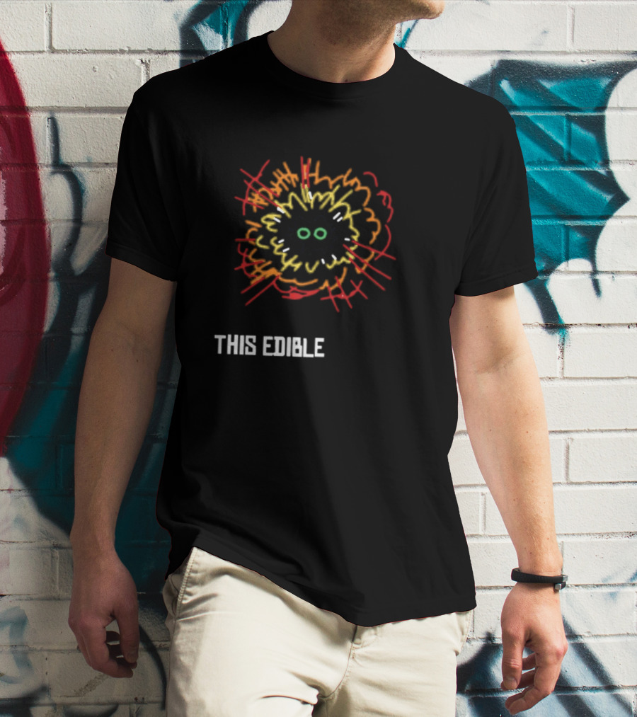 This Edible Explosion Black Cat Eyes T-Shirt