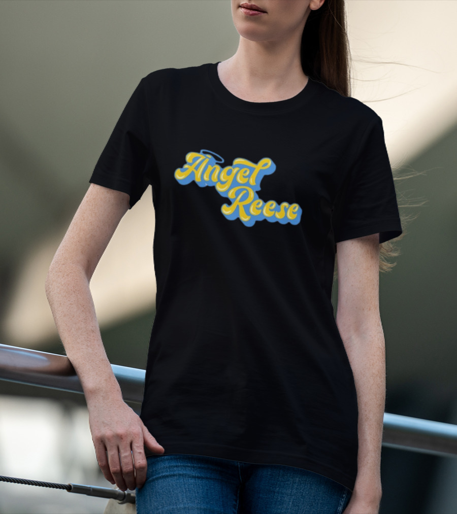 ChicagoSky Angel Reese Halo Script T-Shirt