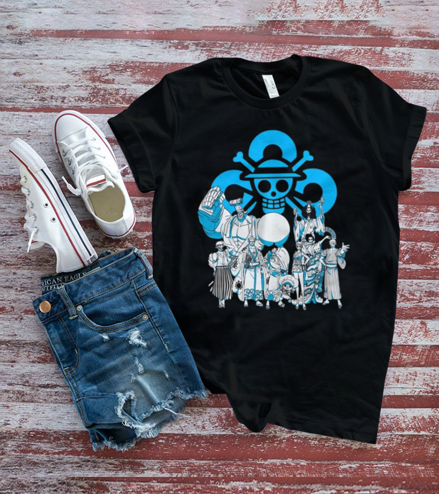 Cloud9 X One Piece Crew Straw Hat Pirates Exclusive Collaboration T-Shirt
