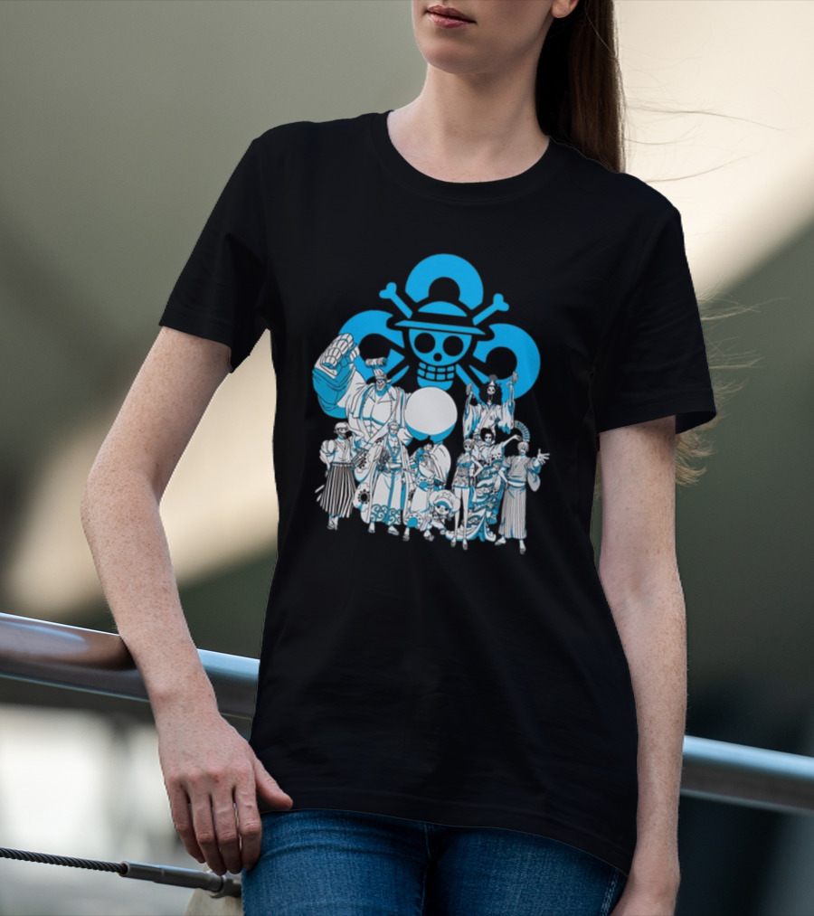 Cloud9 X One Piece Crew Straw Hat Pirates Exclusive Collaboration T-Shirt