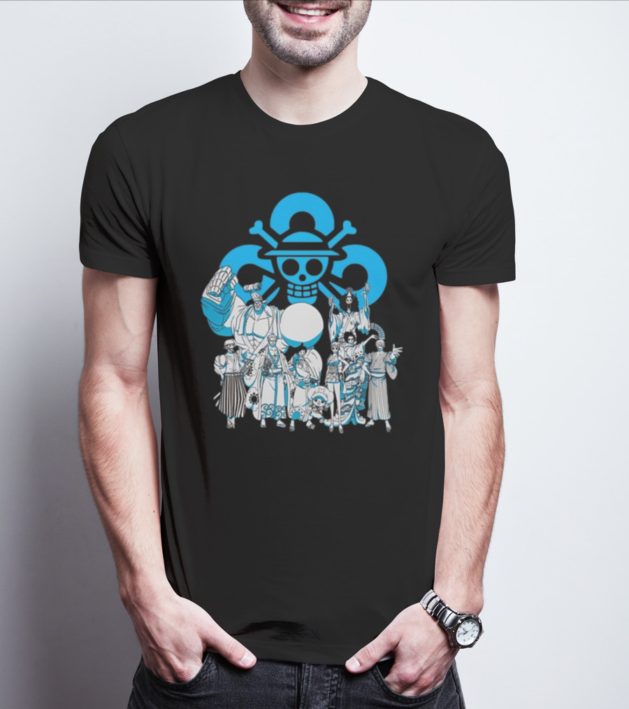 Cloud9 X One Piece Crew Straw Hat Pirates Exclusive Collaboration T-Shirt