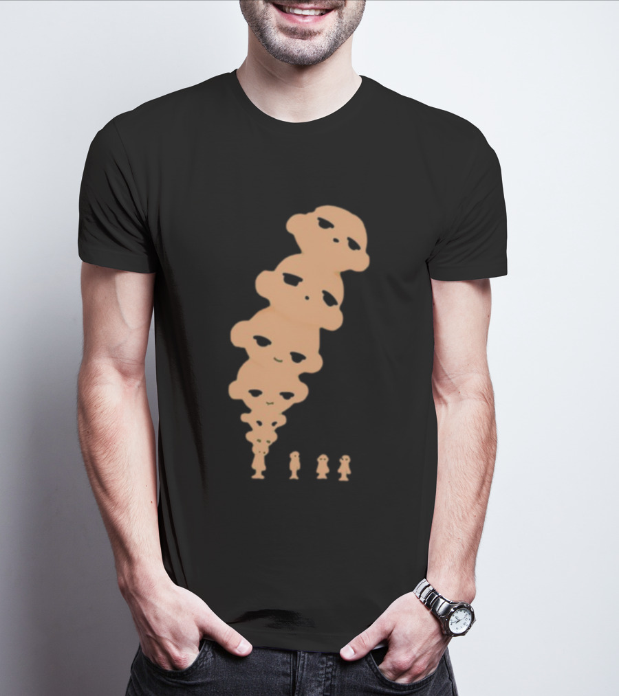 Impoppy Baby Head Gradient Faces T-Shirt