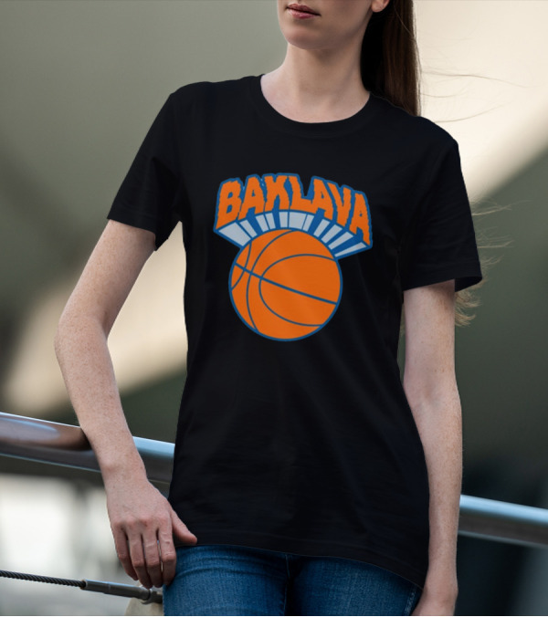 Bambambaklava Baklava Basketball Knicks T-Shirt