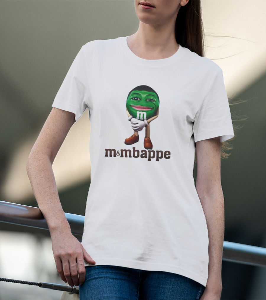 Kylian Mbappe M&Mbappe Green Character T-Shirt