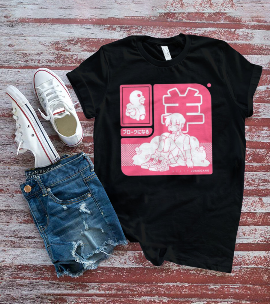 Sheepxing Bloke Josiegang Anime Manga Character Kawaii Aesthetic Japan T-Shirt