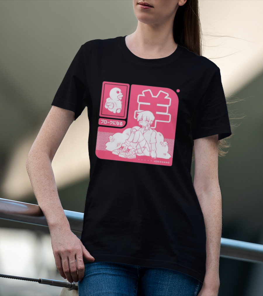 Sheepxing Bloke Josiegang Anime Manga Character Kawaii Aesthetic Japan T-Shirt
