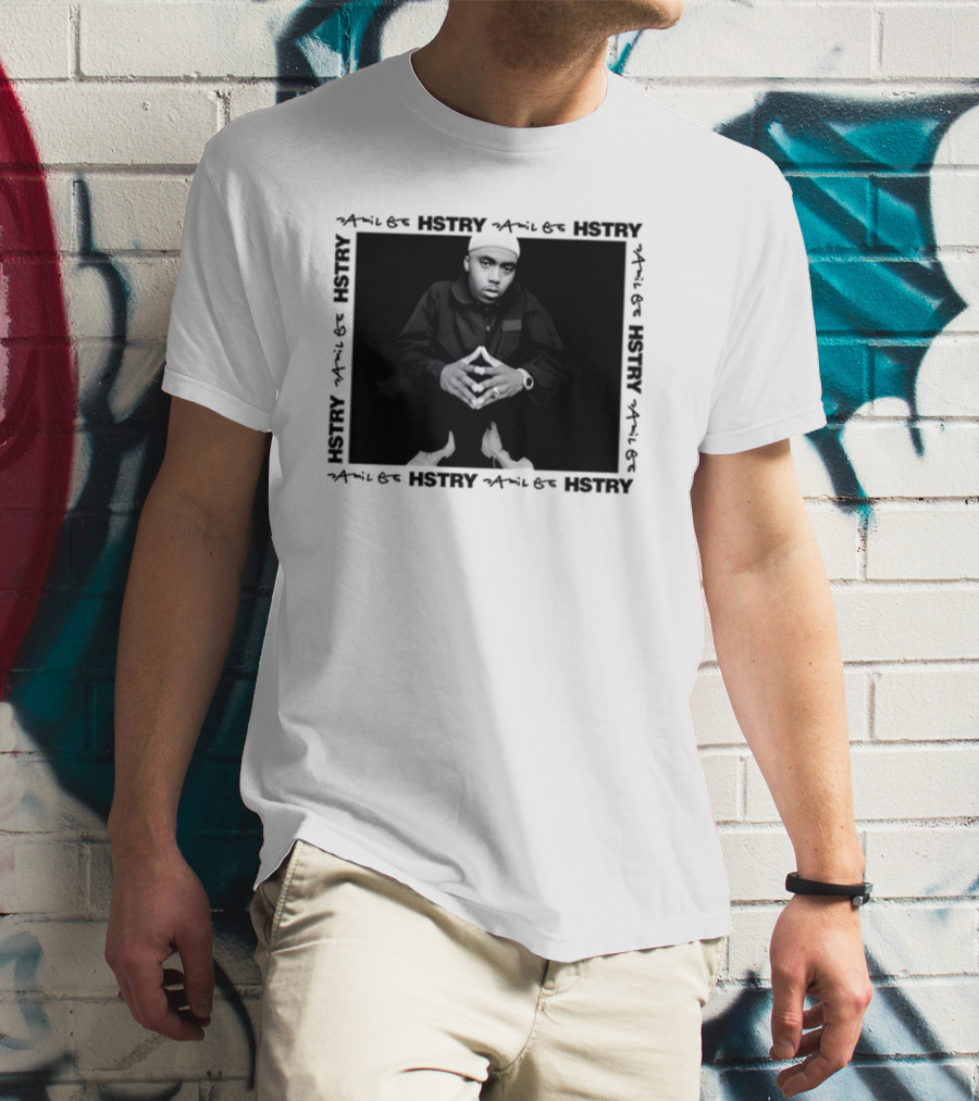 Hstry X Jamil Gs Hip Hop 50 Nas 90s Rap T-Shirt