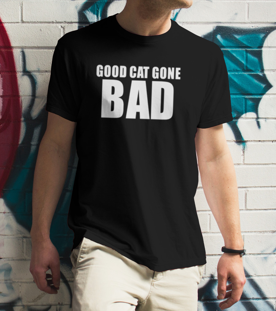 Sukiwiththegood Sukihana Good Cat Gone Bad T-Shirt