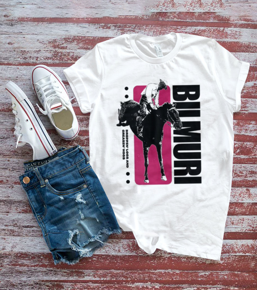 Bilmuri Droopy Loops And Greenish Horse T-Shirt