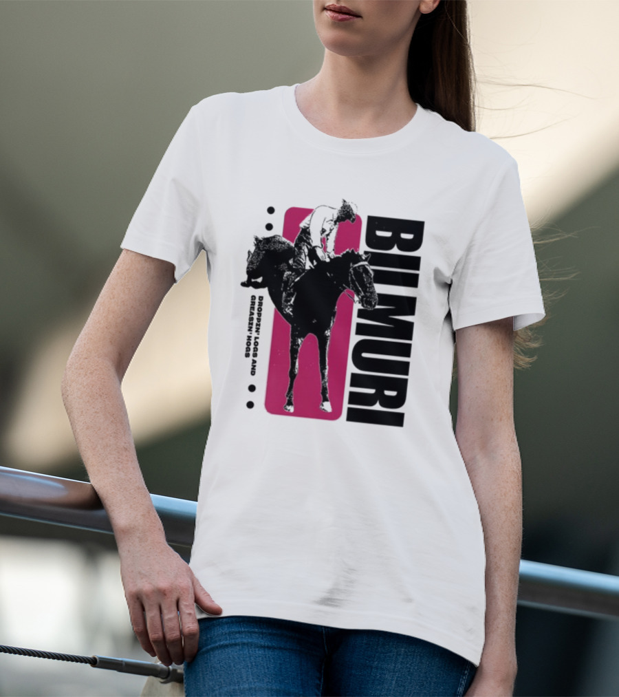 Bilmuri Droopy Loops And Greenish Horse T-Shirt