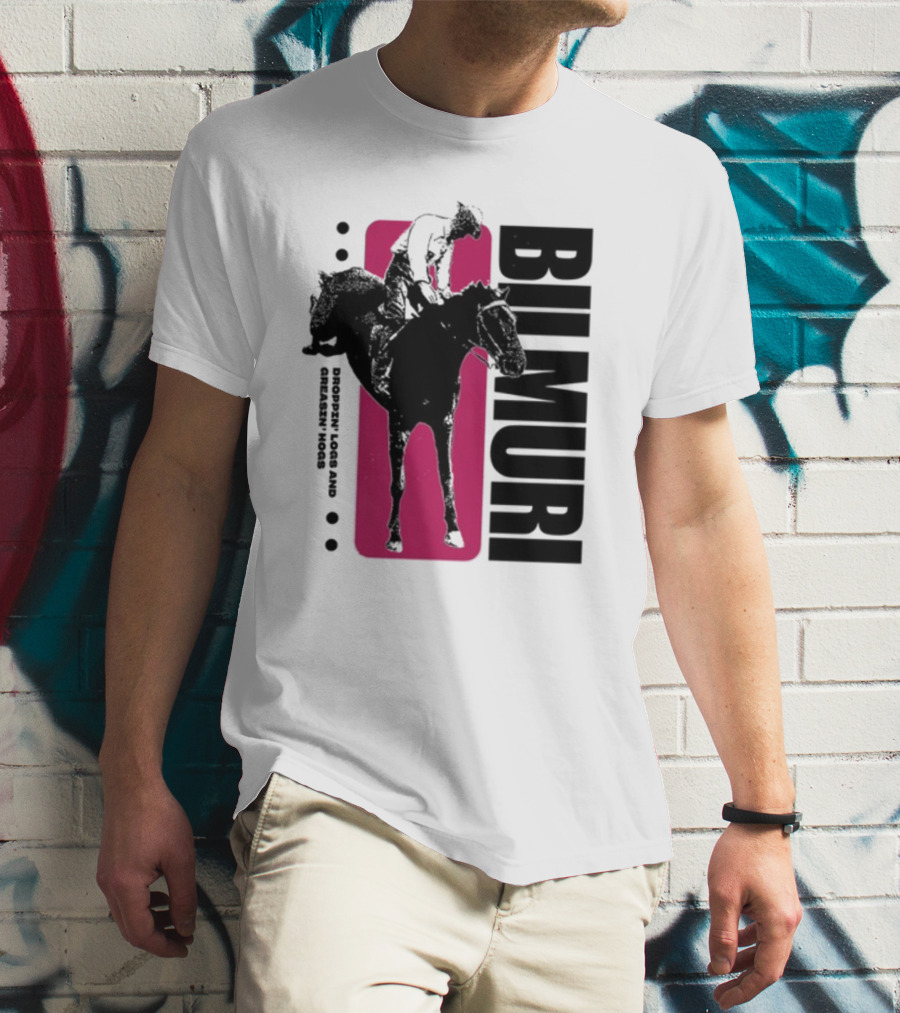 Bilmuri Droopy Loops And Greenish Horse T-Shirt