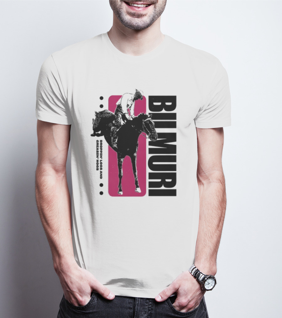 Bilmuri Droopy Loops And Greenish Horse T-Shirt