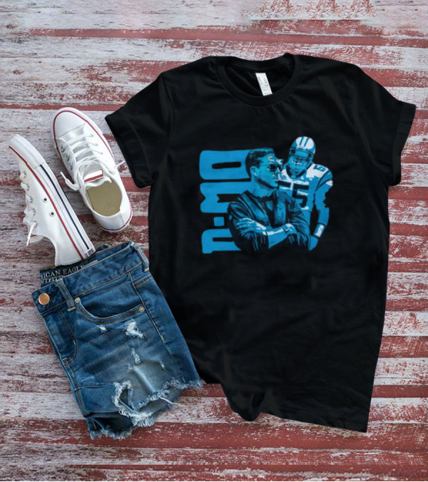D-Mo Dan Morgan 55 Carolina Panthers Dave Canales Football Duo T-Shirt