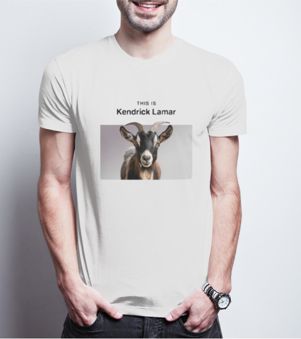 This Is Kendrick Lamar Goat Image T-Shirt