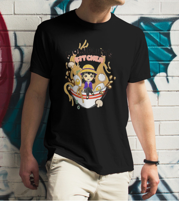 Momiplier's Kitchen Cute Anime Ramen Bowl T-Shirt