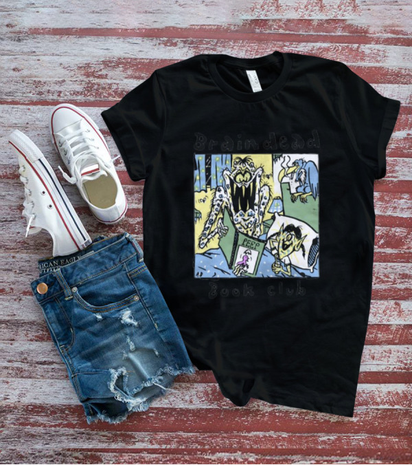Braindead Book Club Peep Monster Comic T-Shirt