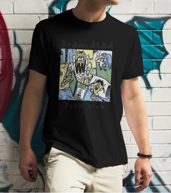 Braindead Book Club Peep Monster Comic T-Shirt