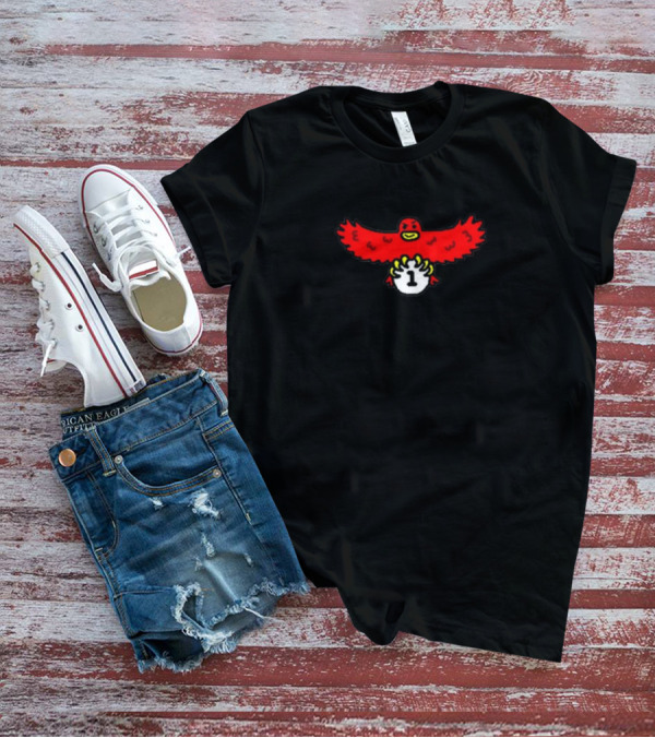 Atlhawks Snatched The #1 Pick Bold Red Bird With Number One T-Shirt