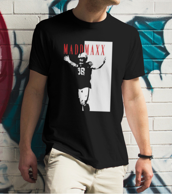 MADD MAXX Football Player T-Shirt