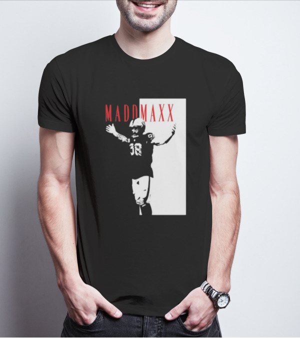 MADD MAXX Football Player T-Shirt
