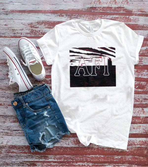 Afireinside AFI Black Sails Striped T-Shirt
