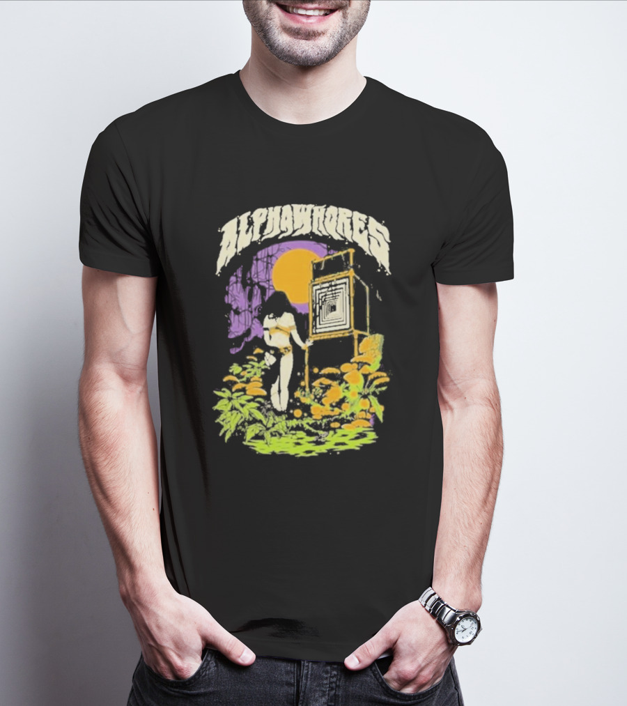 Alphawhores Psychedelic Rock Amplifier Sunflowers Erlebnis T-Shirt