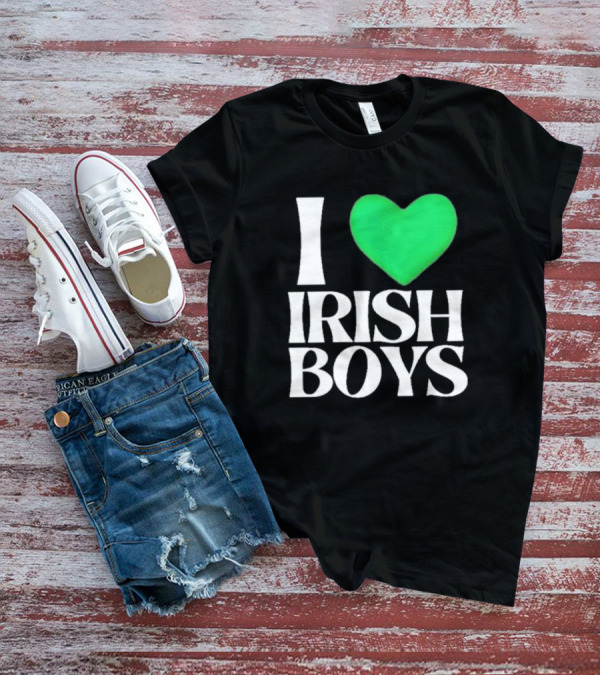 I Heart Irish Boys St. Patrick's Day Love T-Shirt