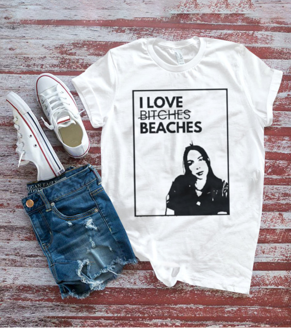 Charlotte I Love Beaches Image T-Shirt