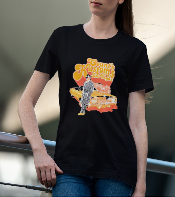 Count’s Kustoms Superfly Cadillac Eldorado Las Vegas Strip T-Shirt