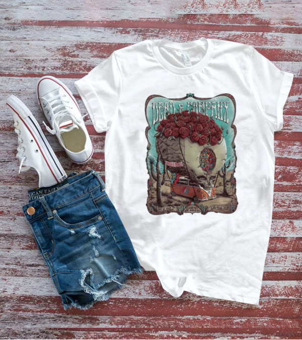 Dead And Company Skull Roses And VW Bus May 16 T-Shirt