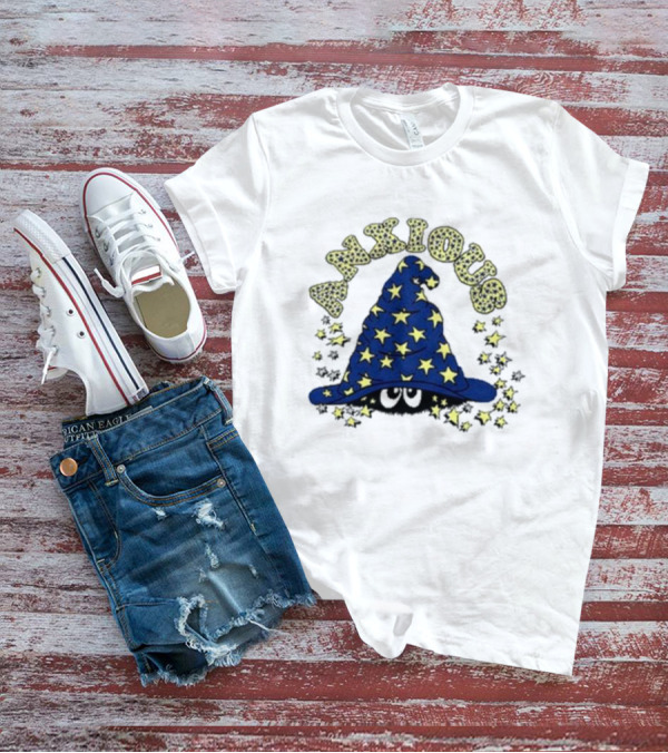 Anxious Wizard Hat With Stars And Bubbles T-Shirt