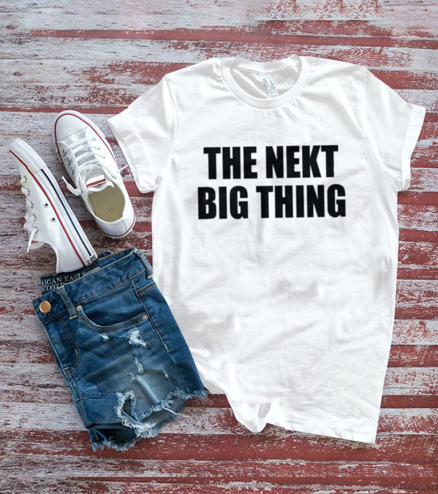 The Nekt Big Thing Bold Typography T-Shirt