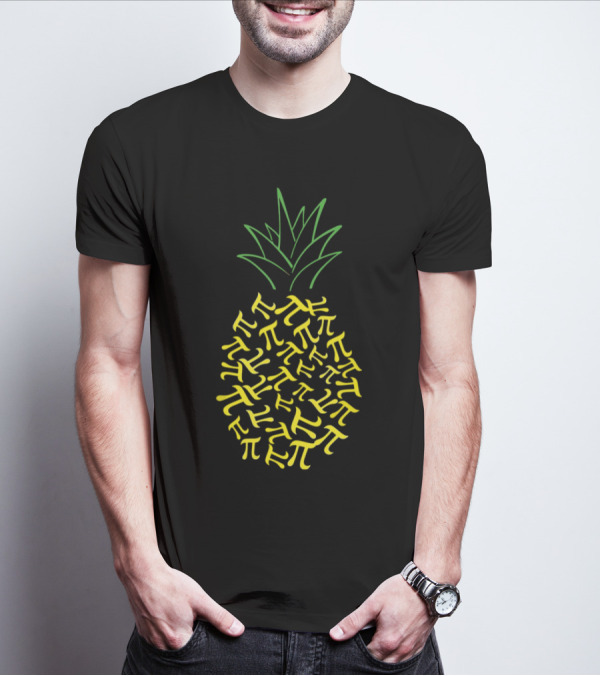 Pi Day Pineapple Math Humor T-Shirt
