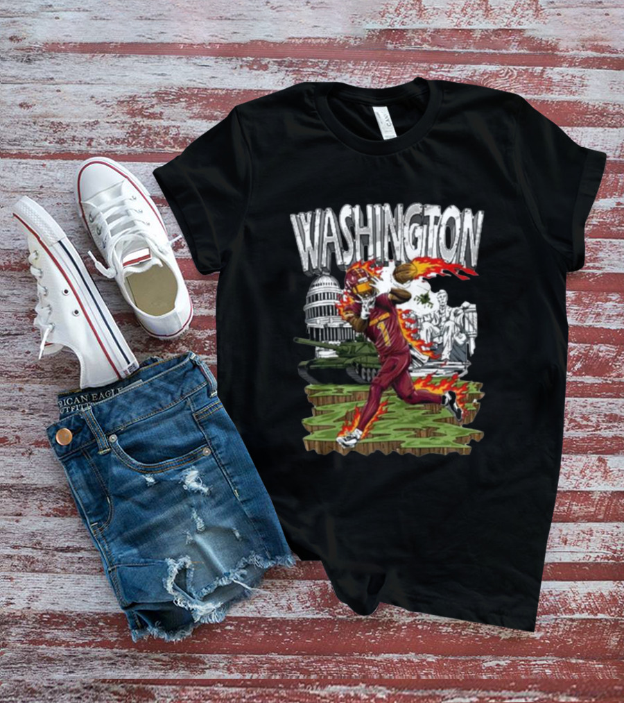 Washington Dark Horse JD X DH Football Capitol T-Shirt