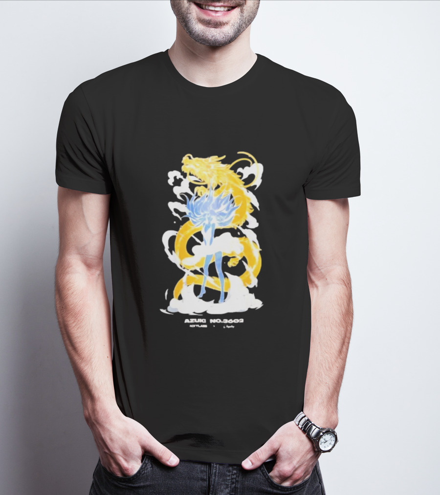 Azuki No 3602 Nxtlabs Girl And Dragon Fantasy T-Shirt