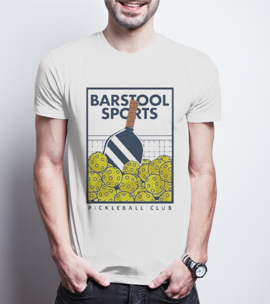 Pickleball Club Paddle And Balls T-Shirt
