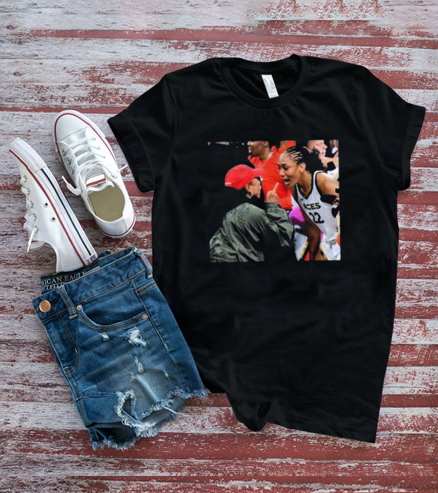 A’ja Wilson Dawn Staley Las Vegas Aces And Anxiety T-Shirt