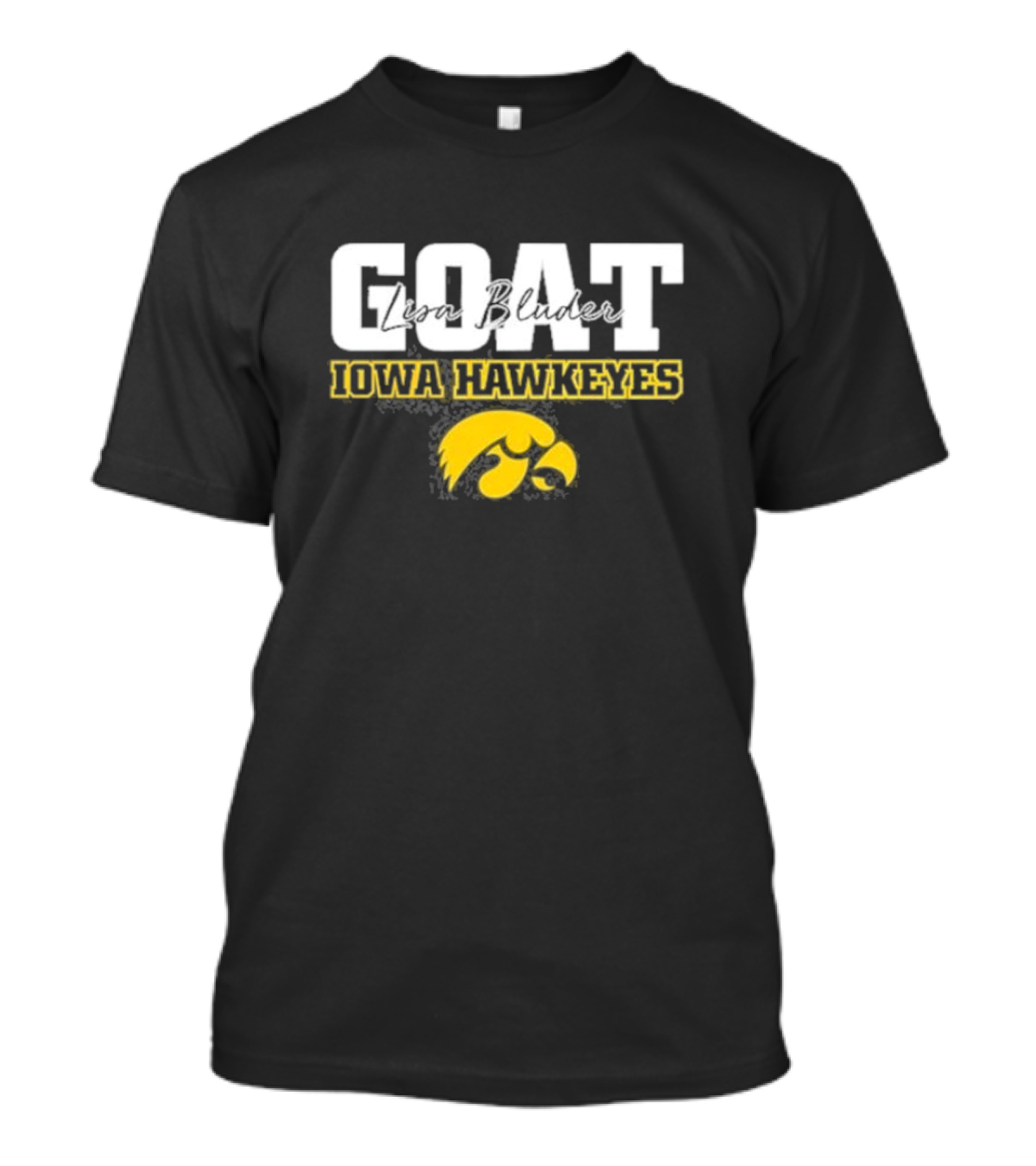 GOAT Lisa Bluder Iowa Hawkeyes T-Shirt