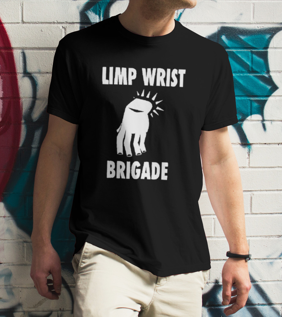 Limp Wrist Brigade Sunshine Clenched Fist T-Shirt
