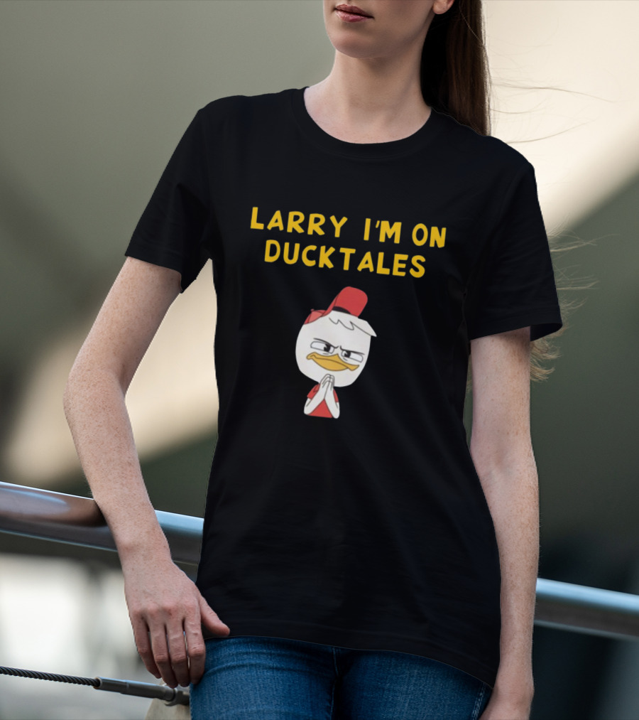 LARRY I'M ON DUCKTALES DUCK IN RED HAT T-Shirt