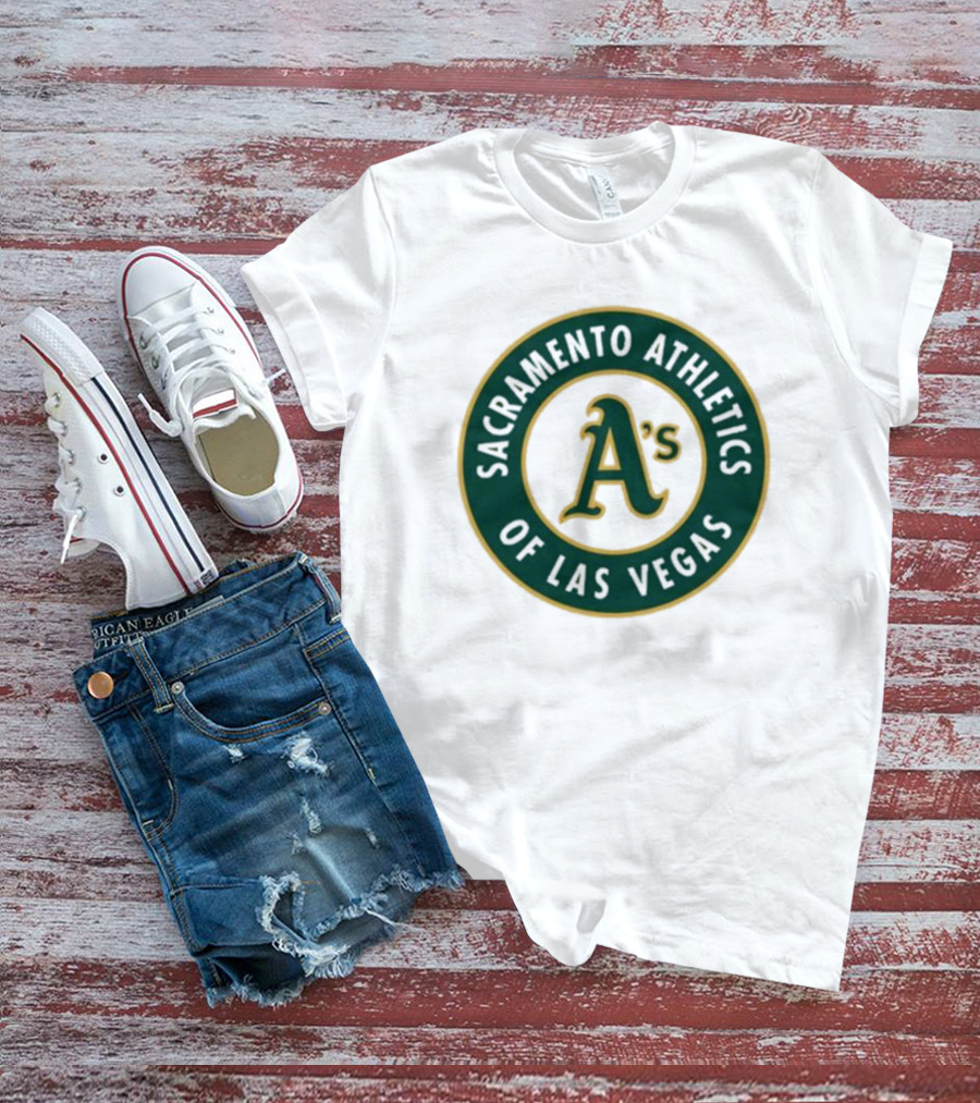 Todd Radom Sacramento Athletics A's Of Las Vegas T-Shirt